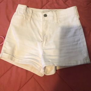 High waisted shorts